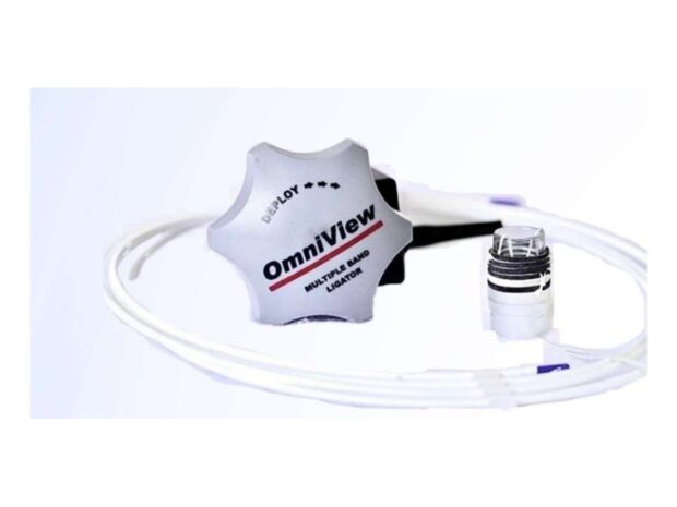Kit OmniView para ligadura elástica, com manopla de disparo e cartucho de bandas